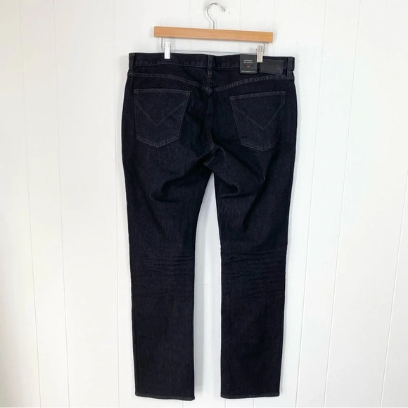 NWT John Varvatos Bowery Slim Straight Washed Black Jeans Mens Size 38 X 34 - Picture 8 of 15